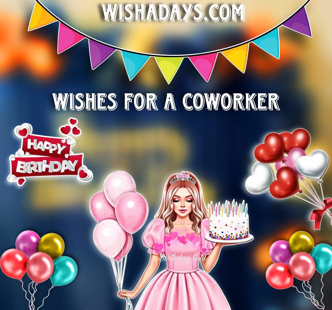 wishes for a coworker