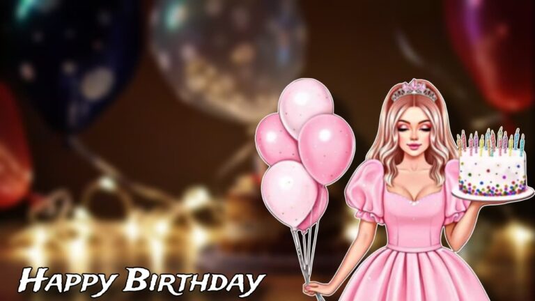 Happy Birthday Video Decorations