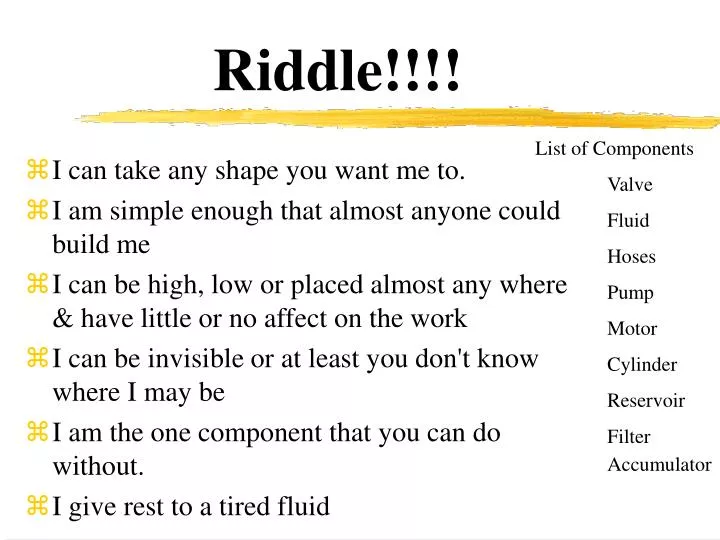riddle solution explanations
